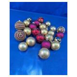 Assorted Christmas Ball Ornaments