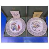 Lenox Edward Marshall Boehm Bird Plates Duo
