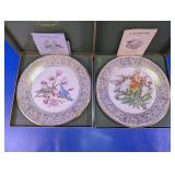 Lenox Boehm Birds Collector Plates Duo