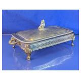 Silver-Plated Chafing Dish Casserole Holder
