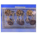 Decorative Bronze Shower Curtain Hooks