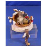 Charming Tails Mouse & Acorn Figurine