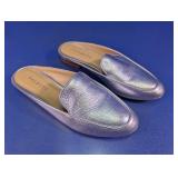Talbots Metallic Mule Loafers
