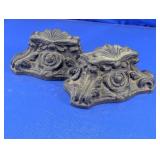 Ornate Decorative Bookends Pair