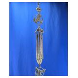 Whispering Winds Owl Pewter Wind Chime