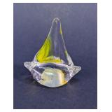 Colorful Abstract Glass Sculpture