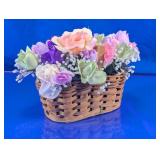 Handcrafted Woven Basket Floral Arrangement