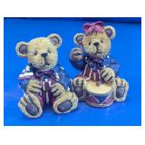 Patriotic Teddy Bear Mini Figurines
