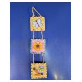 Spring Garden Carrot Flower Butterfly Wall Hanging