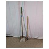 Square Point Shovel & Weeder Tool Set