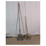 Assorted Long-Handled Garden Shovels
