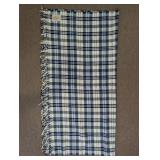 Faribault Plaid Fringed Throw Blanket