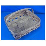 Woven Wooden Basket Tray