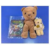Boyds Bears Bearwear Pin & Teddy Bear Set