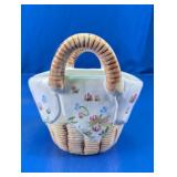 Garden Ridge Dolomite Basket Potpourri Holder