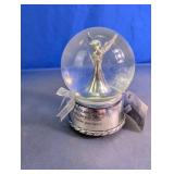 Angelic Reflections Musical Angel Snow Globe