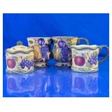 Casa Vero & Home Trends Fruit Drinkware Set