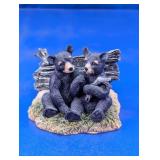 Woodland Bear Couple Figurine