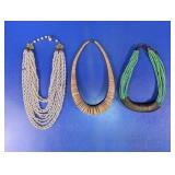 Beaded Statement Necklaces Assortment