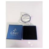 CiNiLy Jewelers Silver Tone Bangle Bracelet