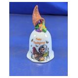 Vtg Happy Thanksgiving Bell