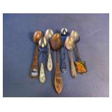 Commemorative Souvenir Spoons Assortment