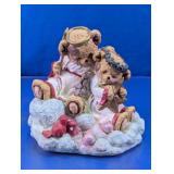 Angel Teddy Bears Resin Figurine Holiday Decor