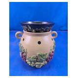 Ceramic Electric Wax Warmer - Grape Vine Motif