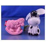 Cabbage Patch Kids Rocking Horse & Cow Desk Fan