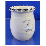 Marshall Pottery "Welcome Friends" Goose Crock