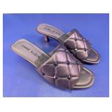Anne Klein iFlex Metallic Quilted Studded Heels