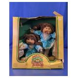 1985 Coleco Cabbage Patch Kids Twins Dolls