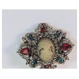 Cameo Pendant Brooch