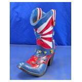 Texas-Themed Cowboy Boot Planter