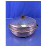 Vtg Aluminum Food Steamer & Colander Set
