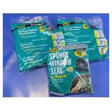M-D Sponge Rubber Weatherstrip & Window Seal Lot