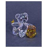 Swarovski Crystal "Sweet As Honey" Bear Figurine
