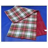 Plaid Holiday Table Runner
