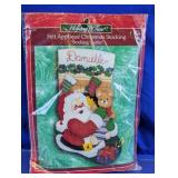 Holiday Time Felt Christmas Stocking Kit