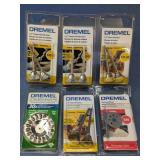 Assorted Dremel Rotary Tool Accessory Lot