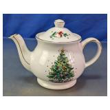 Salem Christmas Eve Ceramic Teapot