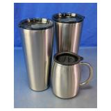 Hogg Stainless Steel Tumblers & Mug Set