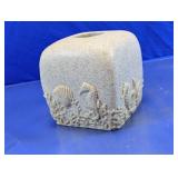 Coastal Seashell Tissue Box Cover