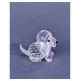 Swarovski Crystal Dog Puppy Figurine