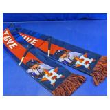 Houston Astros Player Graphic Fringe Scarves