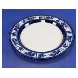 Dansk Ceylon Blue & White Porcelain Plate