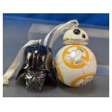 Star Wars BB-8 & Darth Vader Ornaments