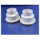 Oatey Shower Drains w/ Strainers Duo
