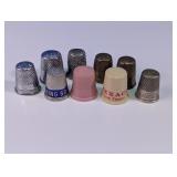 Vtg Thimble Collection