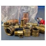 Assorted Plumbing & Hose Fitting Lot